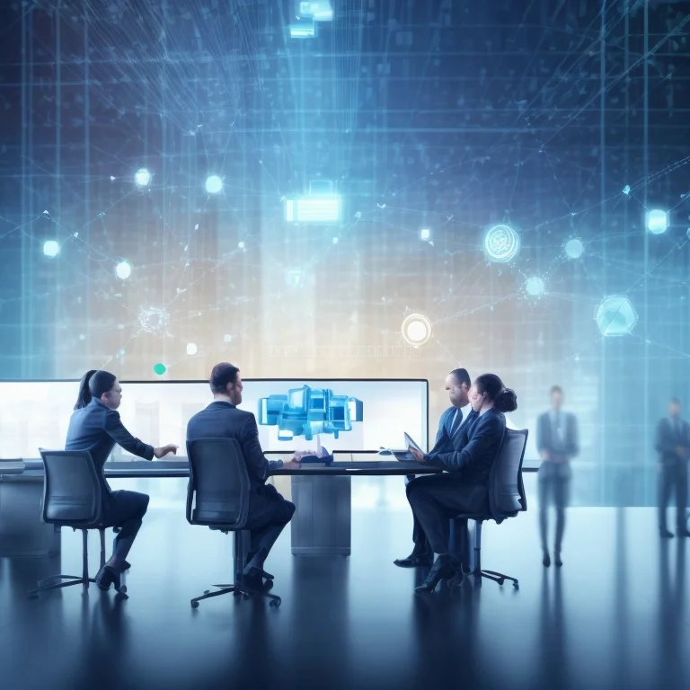 企業システム統合の図解