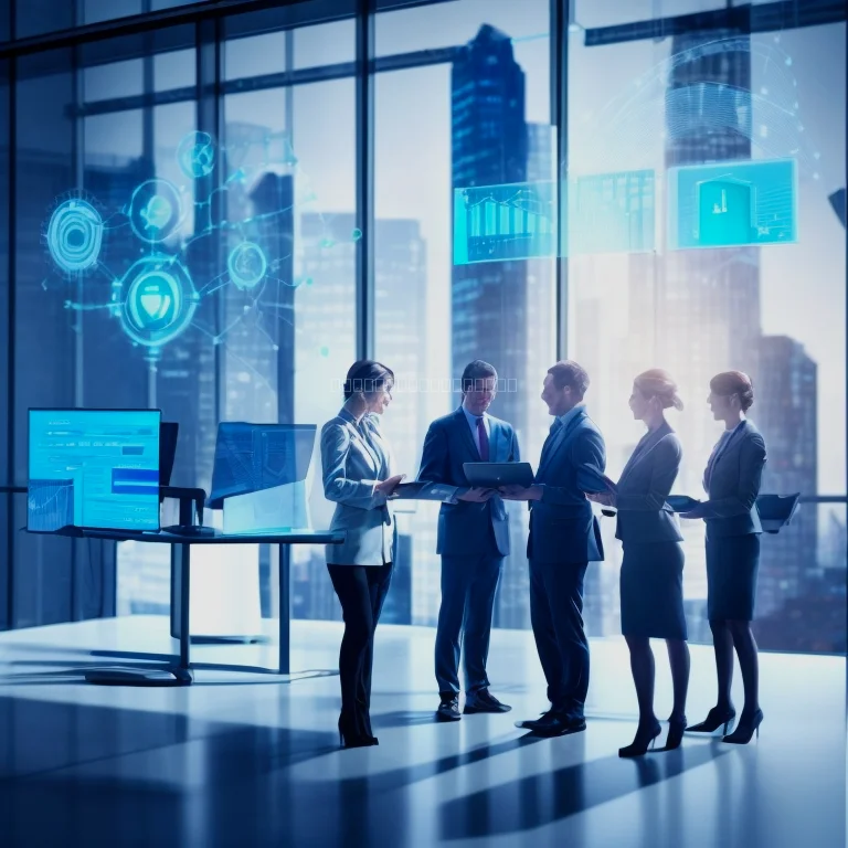 AI研究開発の現場イメージ